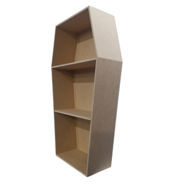 Repisa Forma Ataud Natural