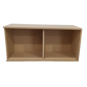 Caja Doble Natural Tapa Triplay