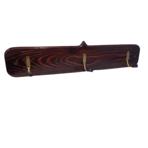 Perchero Sencillo de Pared Color Caoba